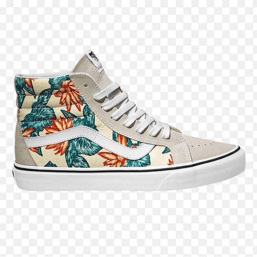 Vans Sk8 hi vintage reissue aloha mens sneakers sz 11.5 GUC